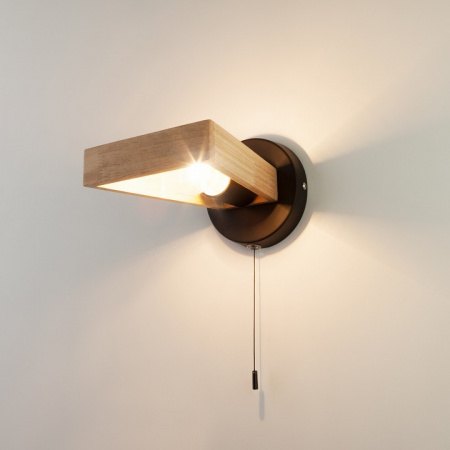 Бра в стиле лофт 70056/1 черный Eurosvet Klark