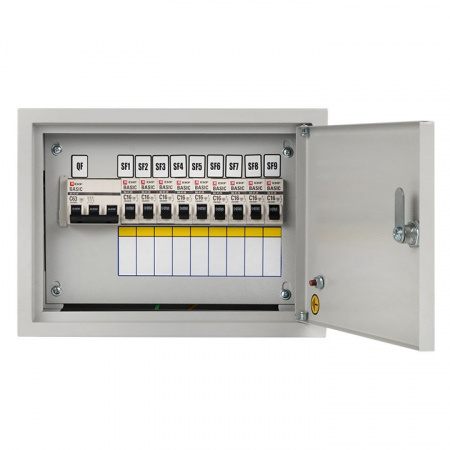 EKF Basic Щит осветительный ОЩВ с автоматическими выключателями 3P 1x63A 1P 9x16A