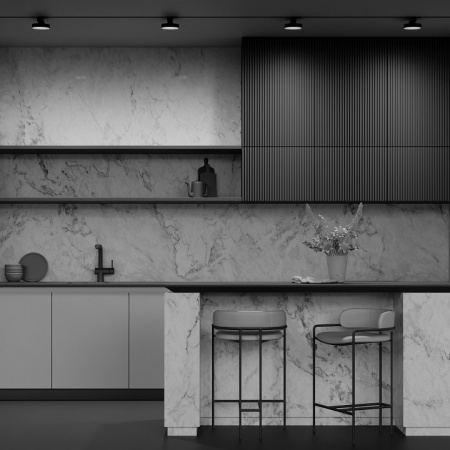 Трековый светильник Single phase track system UNITY TR043-1-12W3K-B Maytoni Zon