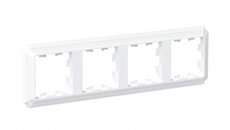 Systeme Electric AtlasDesign Antique Белый Рамка 4-ая, универсальная