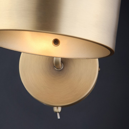 Бра в стиле лофт 293/1 античная бронза Eurosvet Pallada