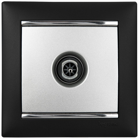 Legrand Valena Алюминий Розетка TV единственная 1,5 дБ