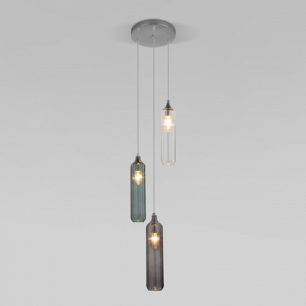 Подвесной светильник 50252/3 хром Eurosvet Siesta