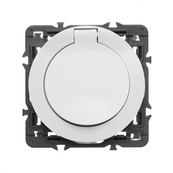 Legrand Celiane Бел Накладка розетки c/з IP44 для механизма 67153