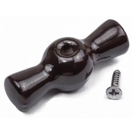 BIRONI Керамика Коричневый Ручка выключателя