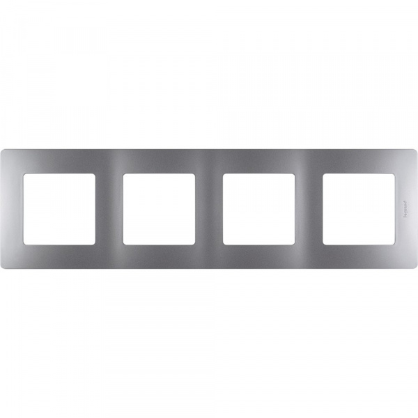 Legrand Etika Алюминий Рамка 4-ая
