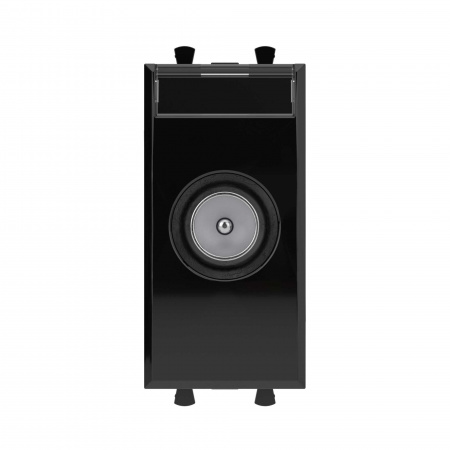 DKC Avanti Розетка оконечная 3 выхода tv 4-2400МГц для настенного кабель-канала черный