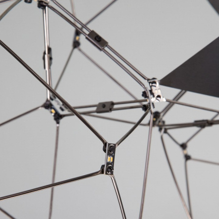 Подвесной светильник 90368/5 черный жемчуг Eurosvet Uma