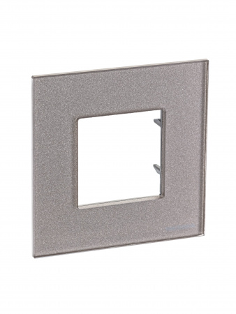 ABB NIE Zenit Стекло Брызги шампанского Рамка 1-я 2 мод