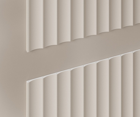 Заглушка ZL006, 12х12, 2800мм, левая, для рейки RX006, Экополимер/120 Заглушка ZL006, 12х12, 2800мм, левая, для рейки RX006, Экополимер/120