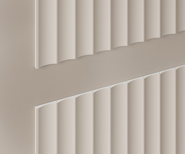 Заглушка ZL006, 12х12, 2800мм, левая, для рейки RX006, Экополимер/120 Заглушка ZL006, 12х12, 2800мм, левая, для рейки RX006, Экополимер/120