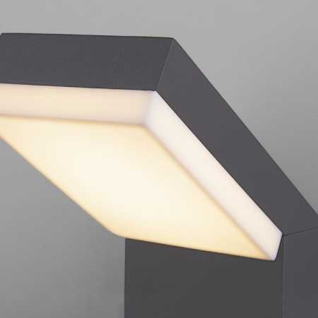 Уличный настенный светодиодный светильник Sensor IP54 (с датчиком движения) 1541 TECHNO LED серый Elektrostandard Sensor a053947