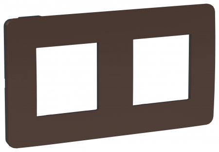 SE Unica Studio Шоколад/Антрацит Рамка 2-ная