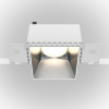 Встраиваемый светильник Downlight DL051-01-GU10-SQ-WS Maytoni Share