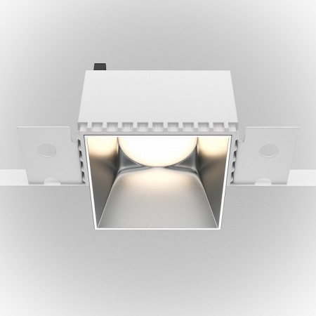 Встраиваемый светильник Downlight DL051-01-GU10-SQ-WS Maytoni Share
