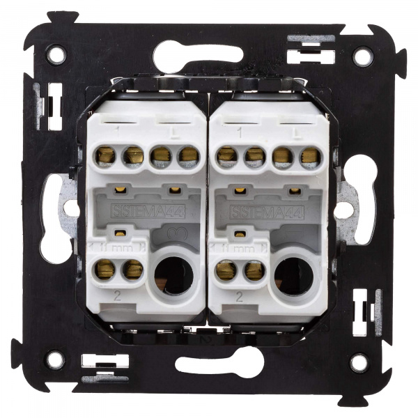 DKC Avanti Ванильная дымка Переключатель двухклавишный