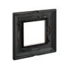 DKC Avanti Темно-Серый Металл Рамка 2 модуля