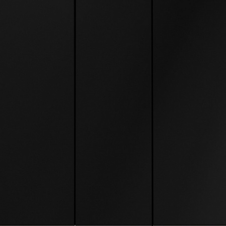 Выключатель встраиваемый VOLTUM S70 трехклавишный 10А, (черный матовый)