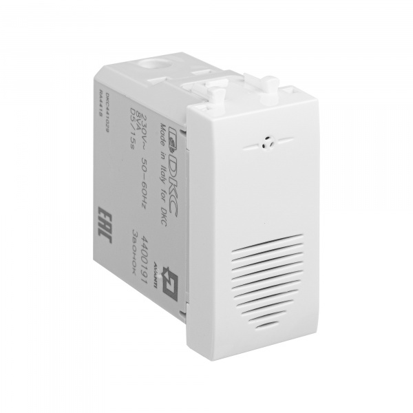 DKC Avanti Белое облако Звонок 220V 1 модуль