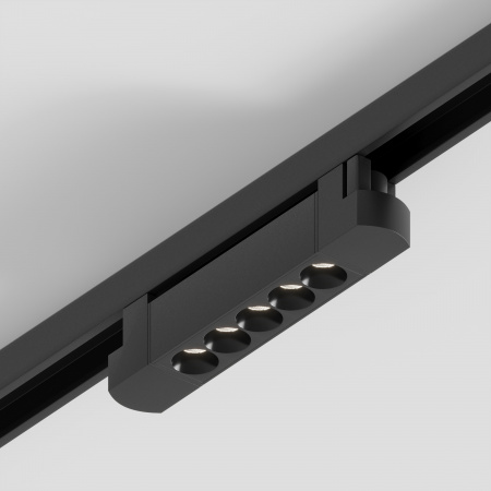 Трековый линейный светильник направленного света Skylite HSBL_0022 Однофазный,213мм- 4000К, чёрный