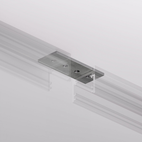 TR5730-AL Соединительная пластина трека, для трека Shine, серия Base, алюминий