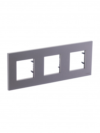 ABB NIE Zenit Шампань Рамка 3-я 2+2+2 мод