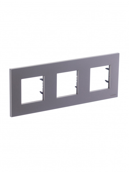 ABB NIE Zenit Шампань Рамка 3-я 2+2+2 мод