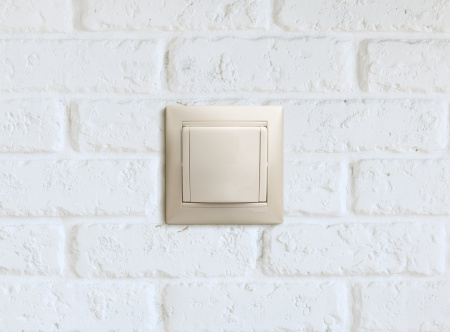 Legrand Valena Бел Розетка 1-ая с/з с крышкой