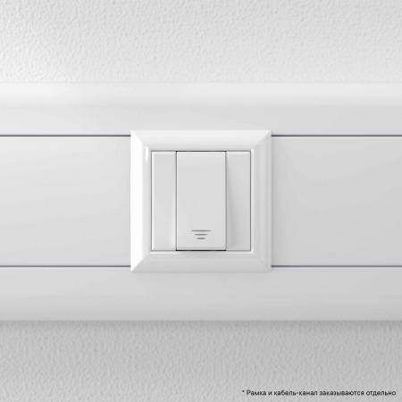 DKC Avanti Белое облако Кнопка 1 модуль