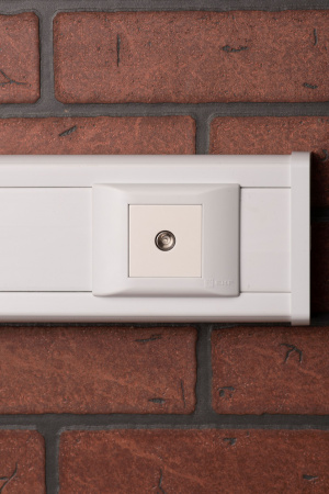 EKF PROxima Розетка ТВ (ширина 2 модуля)