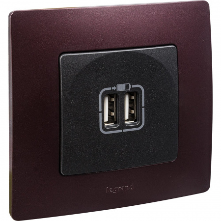 Legrand Etika Сливовая Рамка 1-ая