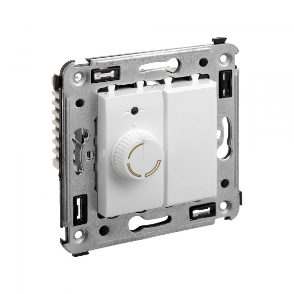 DKC Avanti Белое облако Диммер поворотный