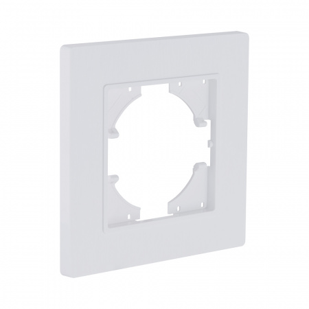 Рамка 1-постовая, белый матовый Kollinger Eleganz Plex EP1WM