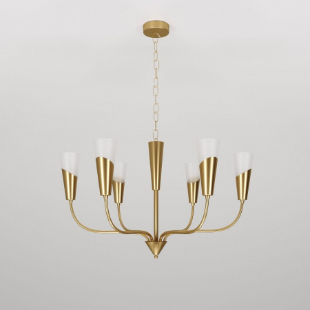 Подвесной светильник 60167/6 латунь Eurosvet Rhyton