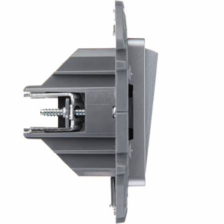 Legrand INSPIRIA Алюминий Переключатель двухклавишный 10 AX - 250 В