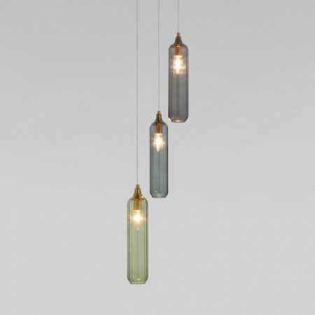 Подвесной светильник 50252/3 латунь Eurosvet Siesta