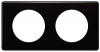 Legrand Celiane Черный глянец Рамка 2-я (2+2 мод)