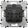 Legrand Valena Мех IN'MATIC Розетка с/з, винт.зажим
