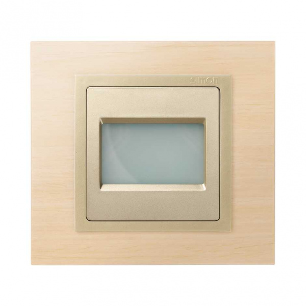 Simon 82 Шампань Накладка на индикатор сист. "ждите-входите"