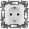 Legrand Etika Белый Розетка с/з, винтовые клеммы