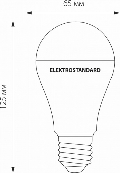 Светодиодная лампа Classic LED D 20W 4200K E27 А65 BLE2743 Elektrostandard Classic LED a052539