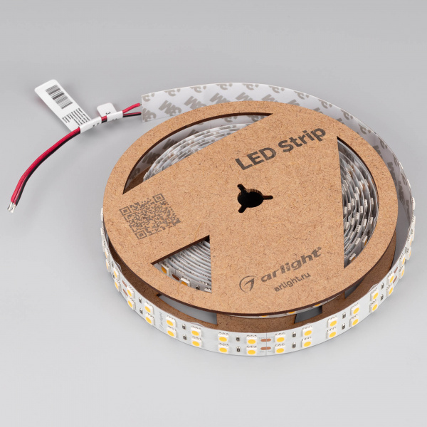 Arlight Светодиодная лента RT-B144-19mm 24V Warm3000 (34.4 W/m, IP20, 5060, 5m) (34.4 Вт/м, IP20)