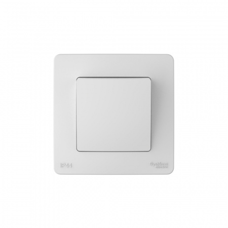 Systeme Electric Blanca внутр Бел Переключатель 1-клавишный IP44, 10A, 250В