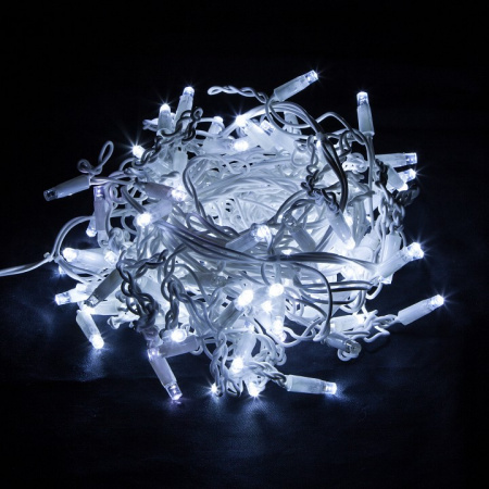 Гирлянда бахрома белый 3*0,6 м IP65 100-101 белый Eurosvet 100-101