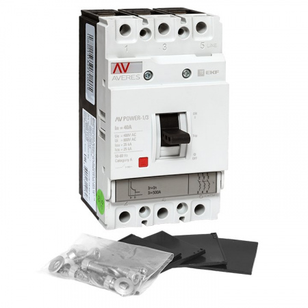 EKF Averes Автоматический выключатель AV POWER-1/3 40А 35kA TR