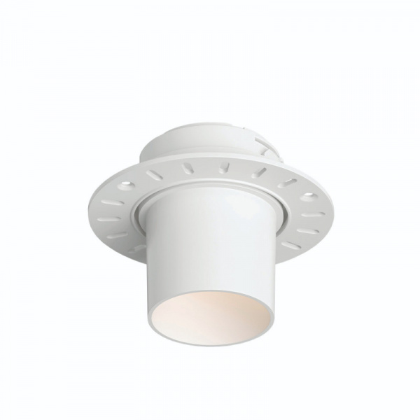 DK3057-WH Встраиваемый светильник под шпатлевку, IP20, до 15 Вт, LED, GU5,3, белый, пластик