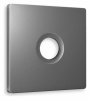 Лицевая панель ALFA (Антрацит серый) для TV розетки QUANT AP6630