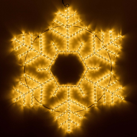 Arlight Фигура ARD-SNOWFLAKE-M10-1000x900-576LED Warm (230V, 35W) (Ardecoled, IP65)