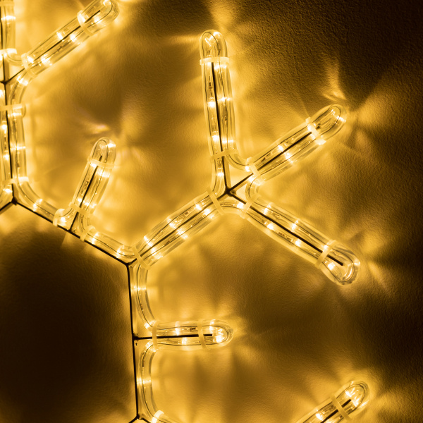 Arlight Фигура ARD-SNOWFLAKE-M5-600x600-360LED Warm (230V, 20W) (Ardecoled, IP65)