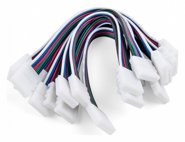Коннектор для лент 5050+5050 24V 60Led 14,4W IP20 RGBW, 5050 24V 60Led 14,4W IP20 RGBW гибкий двусторонний (10шт) a053704 Elektrostandard для светодиодных лент 12/24V a053704